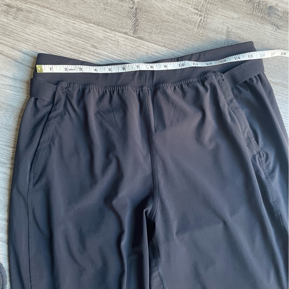Lululemon Adapted State High Rise Jogger *Airflow” Leg Slits Black Color SZ 10 - Picture 13 of 16